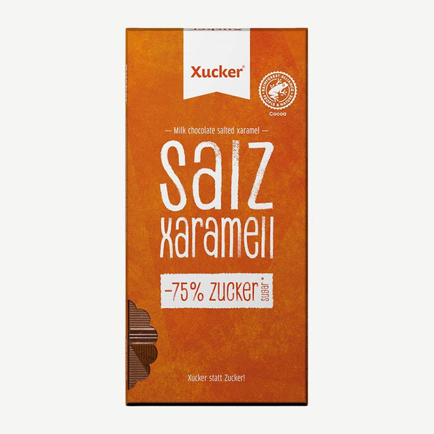 Xucker Xylit-Schokolade mit Salz-Xaramell
