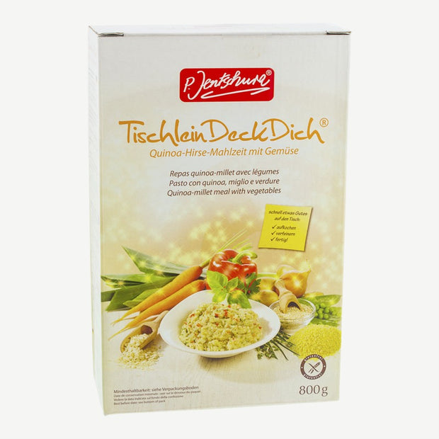 P. Jentschura Bio TischleinDeckDich, Quinoa-Hirse