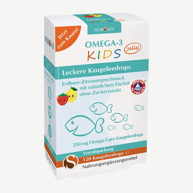 Norsan Omega-3 Kids Jelly Dragees