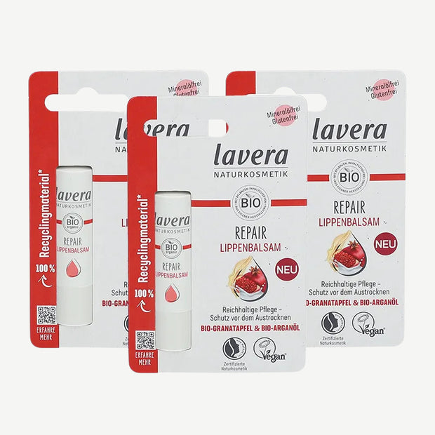 Lavera Lippenbalsam Protect & Repair, Granatapfel-Paranuss