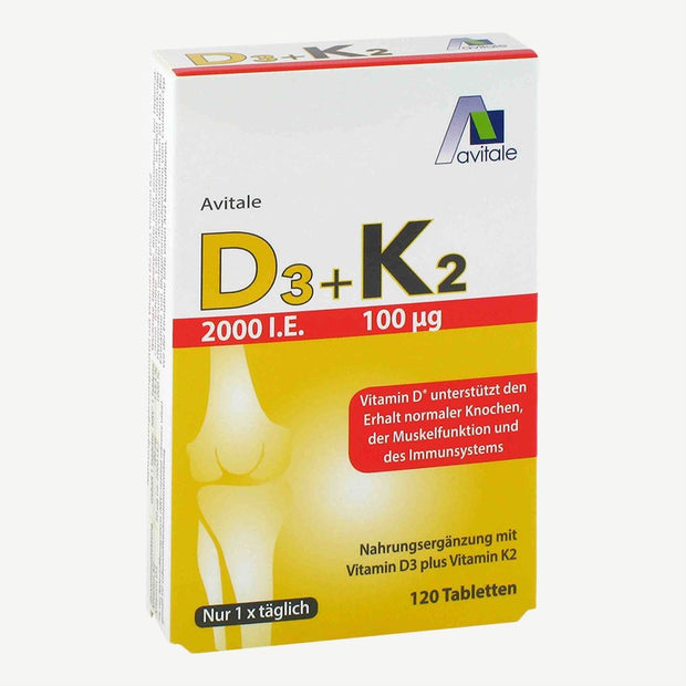 Avitale D3 + K2 2000 I.E. 100 µg