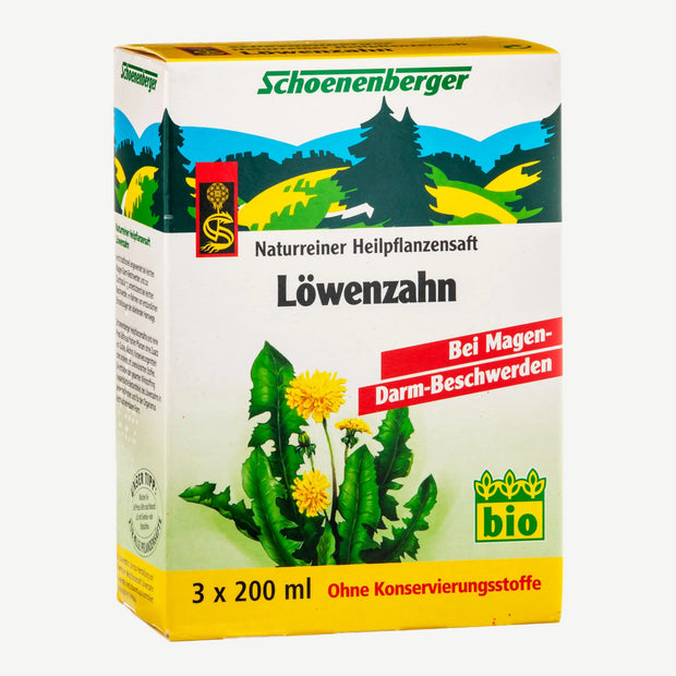Schoenenberger Löwenzahn, Saft